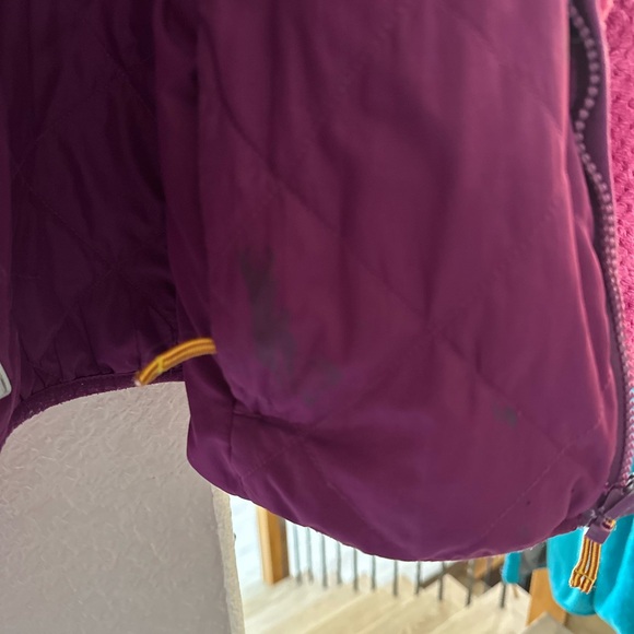 L.L. Bean fleece jacket, Youth Large, Purple - Picture 3 of 6